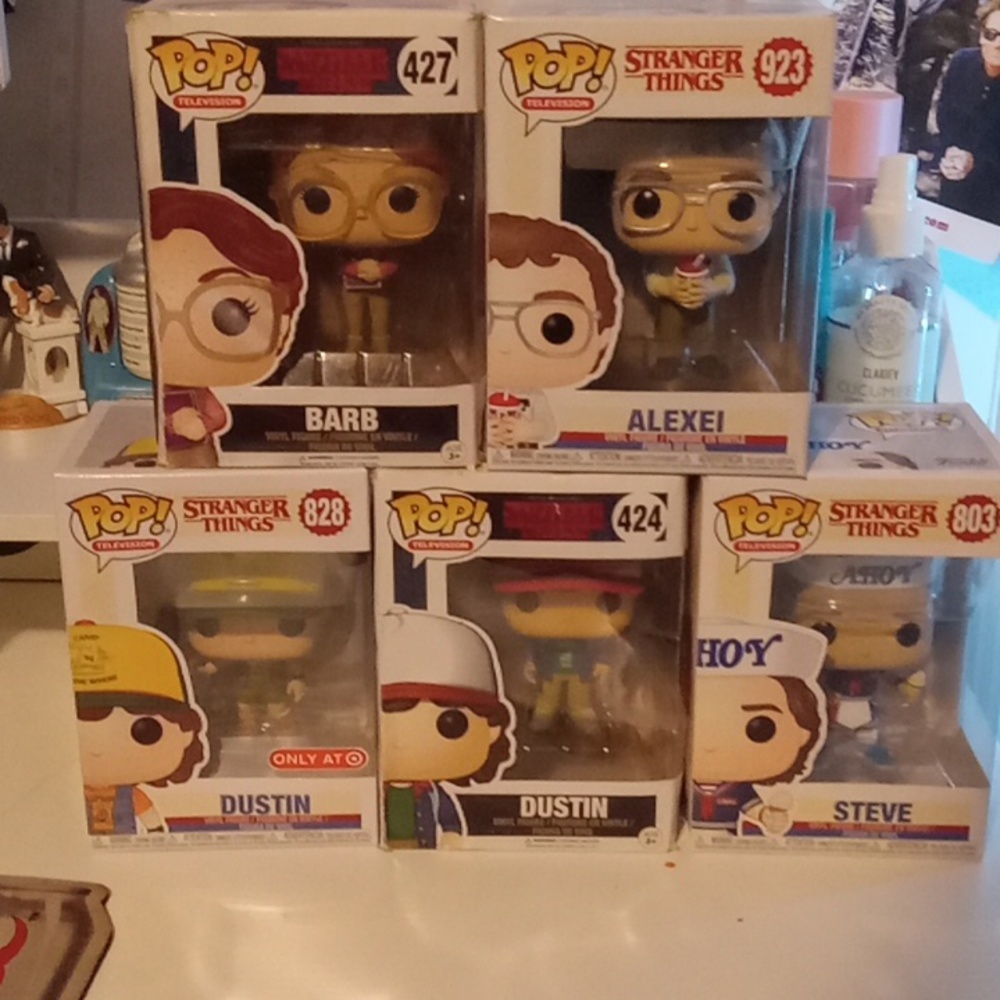 Stranger things funk pops